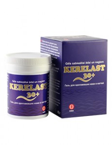 KERELAST 30+ gel for thickened skin and nails